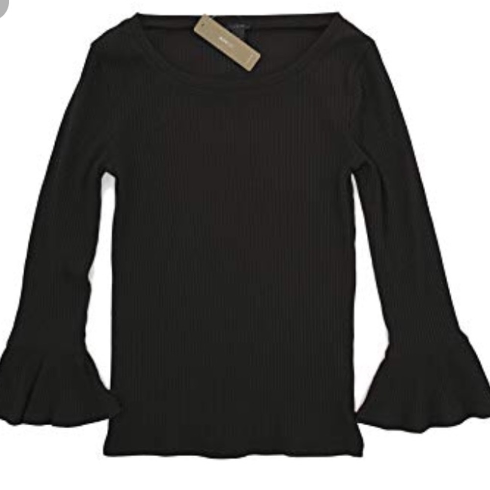 J. Crew women’s ribbed bell sleeve top size Sm